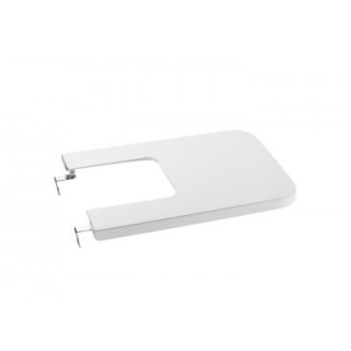 Pokrywa do bidetu wolnoopadająca Roca Inspira Square biała- sanitbuy.pl