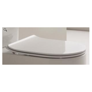 Deska wc zawiasy chrom Scarabeo MOON- sanitbuy.pl