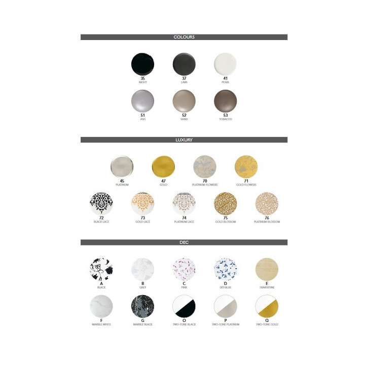 Umywalka nablatowa Scarabeo Moon 42x42cm biała- sanitbuy.pl