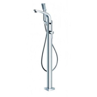 Bateria wannowa Omnires Darling wolnostojąca, chrom, wys. 106 cm, dł. wylewki 21,5 cm, chrom- sanitbuy.pl