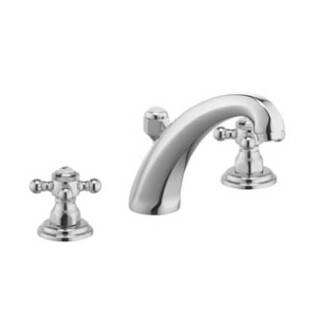 Bateria umywalkowa trzyotworowa z wysoką wylewką Kludi Adlon, chrom- sanitbuy.pl