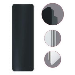 Grzejnik Instal-Projekt Indivi New 480x1600 mm - ekran szkło czarne- sanitbuy.pl