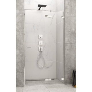 Drzwi wnękowe prawe Radaway Arta DWJ II 120cm x 200cm chrom, szkło przejrzyste- sanitbuy.pl