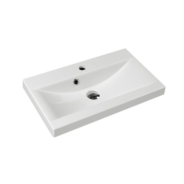 Umywalka Marmite Nadja 700, nablatowa, biała- sanitbuy.pl