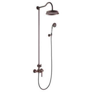 Zestaw prysznicowy natynkowy Omnires Armance chrom - sanitbuy.pl