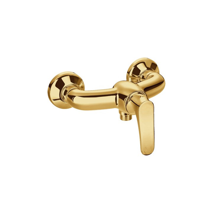 Bateria bidetowa Omnires Art Deco złota, wylewka 11,5cm- sanitbuy.pl