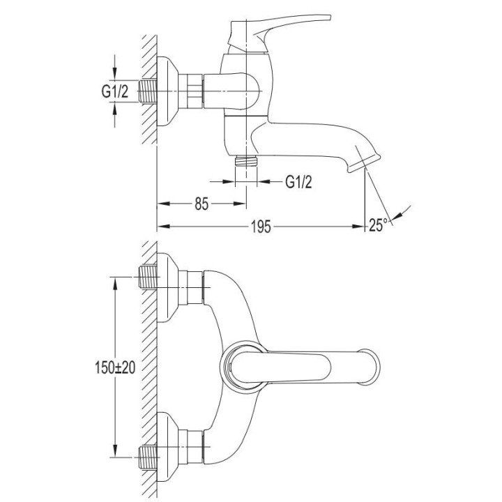 Bateria prysznicowa Omnires Art Deco złota- sanitbuy.pl
