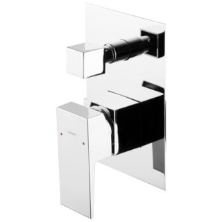 Bateria wannowa wolnostojąca Omnires Fresh wysokość: 85,9cm chrom - sanitbuy.pl