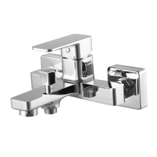 Bateria prysznicowa natynkowa Omnires Apure chrom - sanitbuy.pl