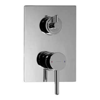 Bateria wannowa Omnires Y, termostatyczna, podtynkowa 2-drożna- sanitbuy.pl