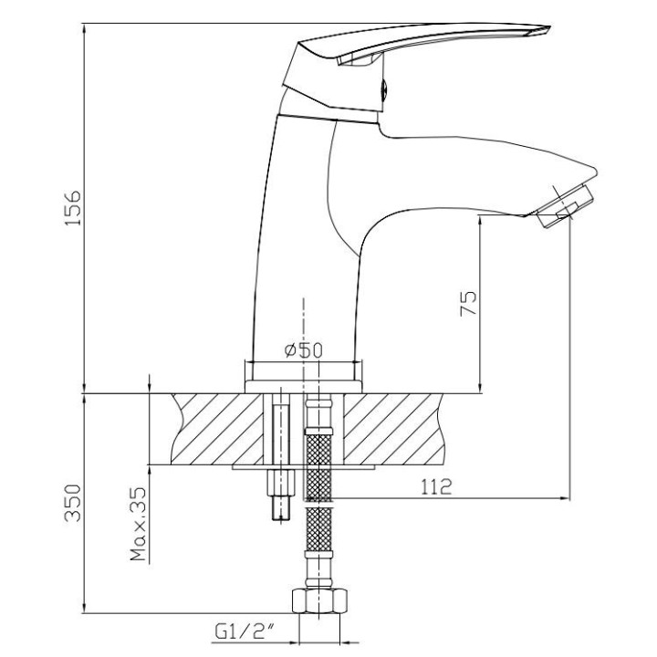 Bateria prysznicowa Omnires Colorado natynkowa chrom - sanitbuy.pl
