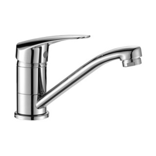 Bateria umywalkowa Omnires Yukon chrom wysokość 15,6cm- sanitbuy.pl