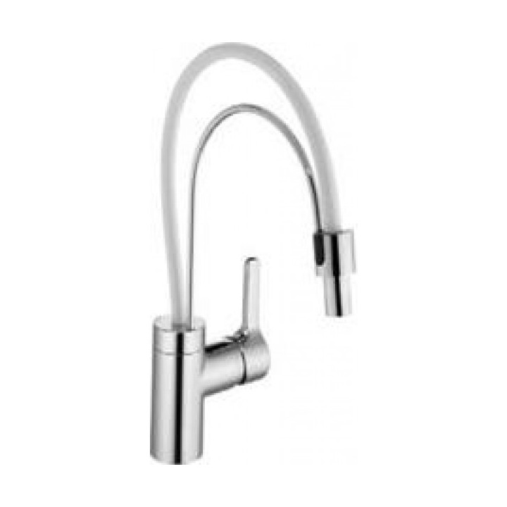  Bateria kuchenna KLUDI Bingo Star jednouchwytowa biały/chrom - sanitbuy.pl