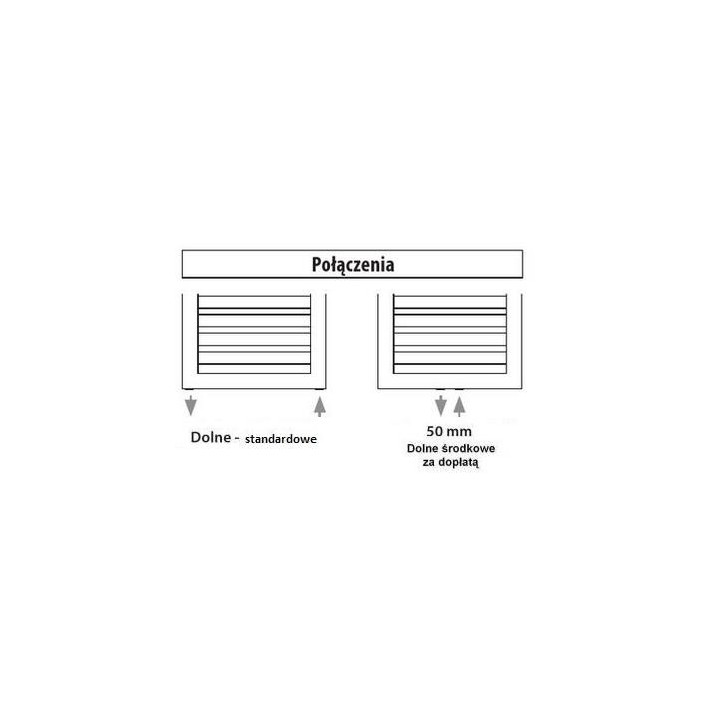 Grzejnik Irsap Novo Cult 180,7x50 cm - biały- sanitbuy.pl