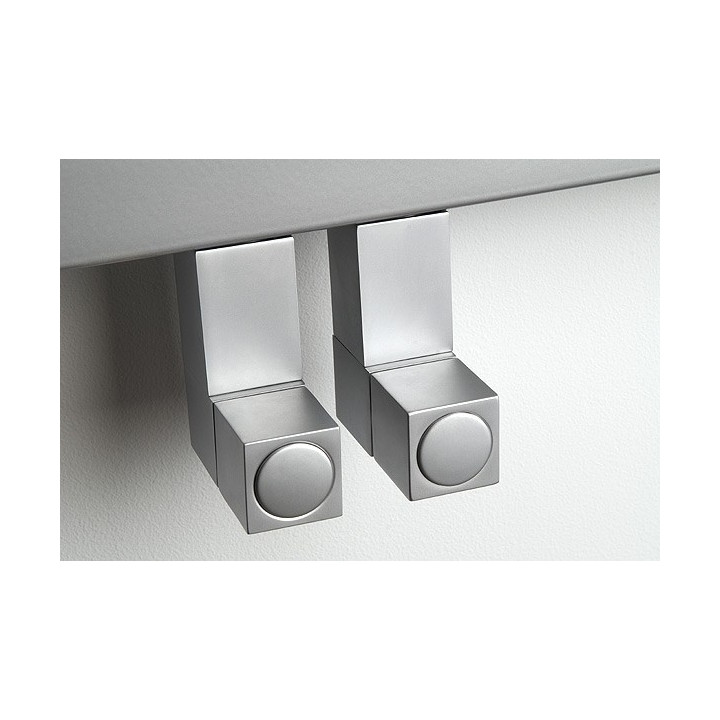 Zawory Carlo Poletti Cube Ręczny, kątowe - chrom- sanitbuy.pl