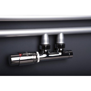 Zawór Enix Schlosser Duoplex termostatyczny, prawy - biały- sanitbuy.pl