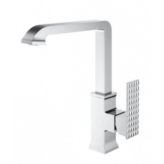 Bateria kuchenna Art Platino Panama jednouchwytowa  z obrotową wylewką, chrom - sanitbuy.pl