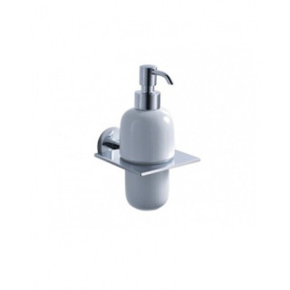 Dozownik mydła Blue Water Hugo z uchwytem ściennym, chrom - sanitbuy.pl