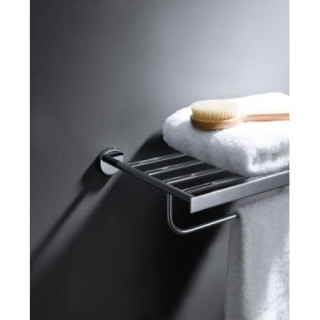 Półka na ręczniki z relingiem Blue Water Hugo chrom - sanitbuy.pl