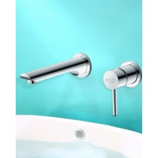 Bateria umywalkowa Blue Water Icona jednouchwytowa podtynkowa, chrom- sanitbuy.pl