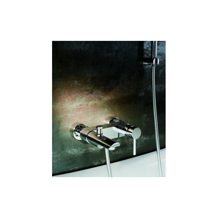 Bateria wannowa ścienna Blue Water Icona jednouchwytowa chrom - sanitbuy.pl