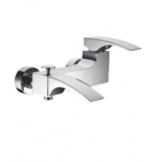 Bateria wannowa Blue Water Liwia Jednouchwytowa ścienna, chrom - sanitbuy.pl