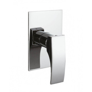 Bateria prysznicowa podtynkowa Blue Water Liwia Jednouchwytowa bez przełącznika, chrom - sanitbuy.pl