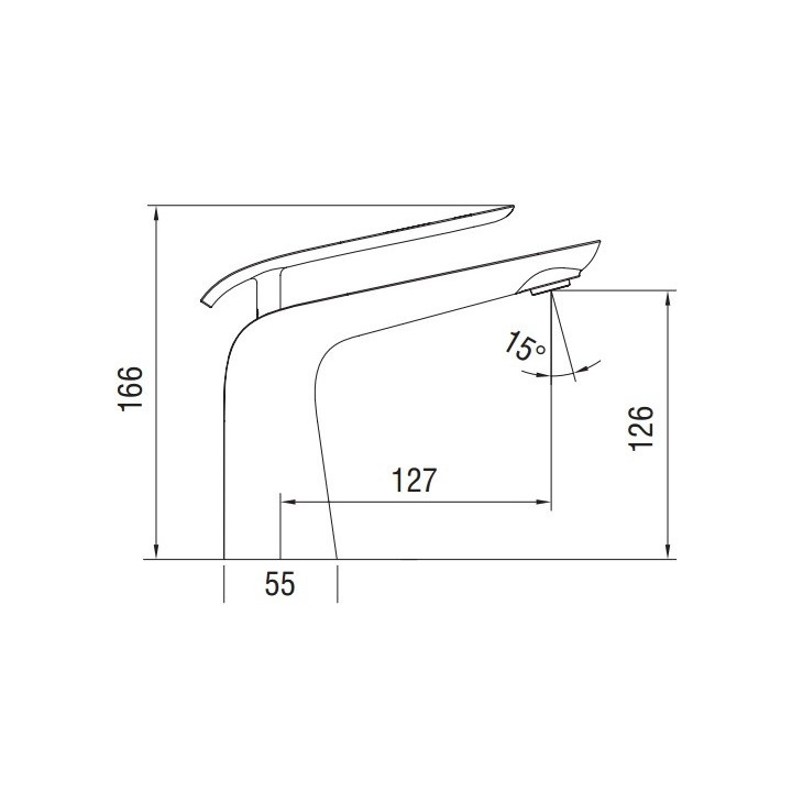 Art Platino Emira Jednouchwytowa bateria umywalkowa, chrom- sanitbuy.pl
