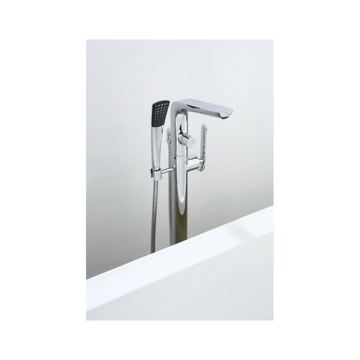 Art Platino Emira Jednouchwytowa bateria wannowa wolnostojąca, chrom- sanitbuy.pl