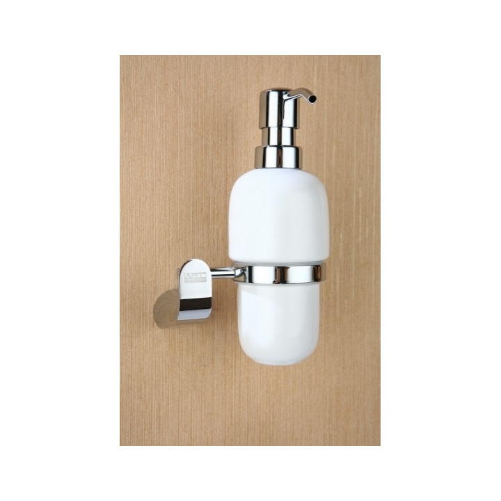 Art Platino Emira Dozownik mydła z uchwytem ściennym, chrom- sanitbuy.pl