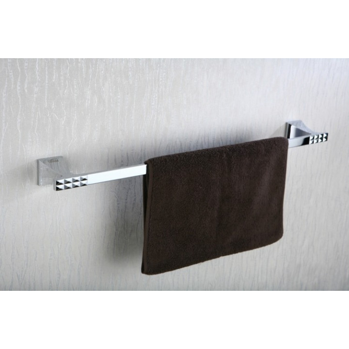 Wieszak na ręczniki Art Platino Panama pojedynczy, chrom - sanitbuy.pl
