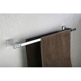 Wieszak na ręczniki podwójny Art Platino Panama chrom - sanitbuy.pl