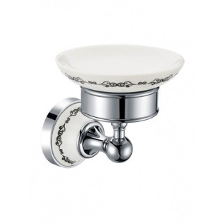 Mydelniczka naścienna, Art Platino Nikolas chrom - sanitbuy.pl