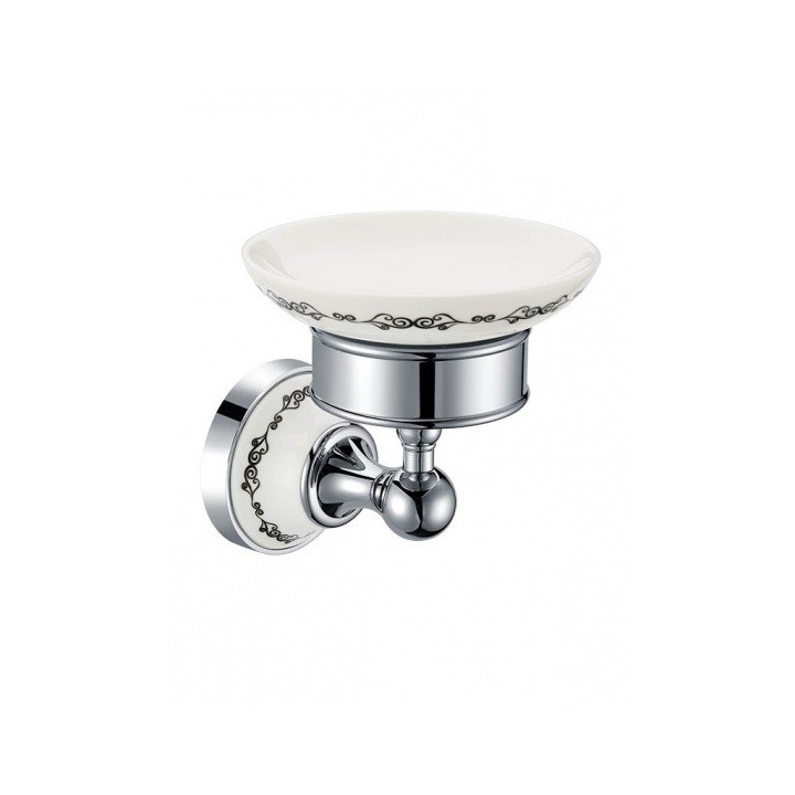 Mydelniczka naścienna, Art Platino Nikolas chrom - sanitbuy.pl