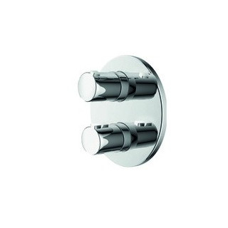 Bateria termostatyczna Art Platino Term podtynkowa z przełącznikiem 2-odbiorniki, chrom- sanitbuy.pl