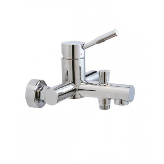 Bateria wannowa Blue Water Denver jednouchwytowa ścienna, chrom - sanitbuy.pl