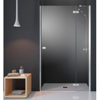 Drzwi do wnęki Radaway Fuenta New KDJ 110 cm, PRAWE, chrom, szkło przeźroczyste EasyClean- sanitbuy.pl