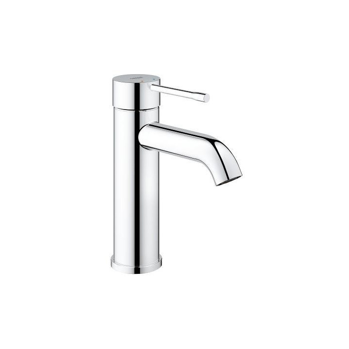 Bateria umywalkowa Grohe Essence stojąca, wys. 208 mm, chrom, jednootworowa, kąt obrotu dźwigni: 50°/50°- sanitbuy.pl