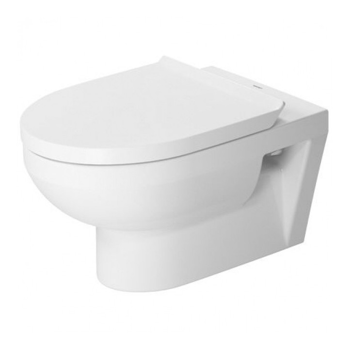 Zestaw Duravit Durastyle miska wisząca 36,5x54 cm wraz z deską, biała- sanitbuy.pl