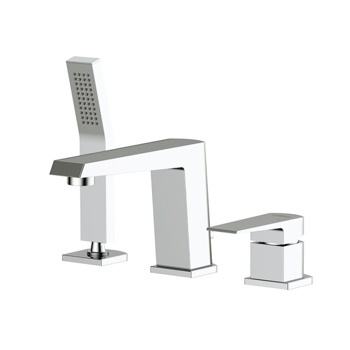 Bateria wannowa 3-otworowa Vedo Sette chrom	- sanitbuy.pl