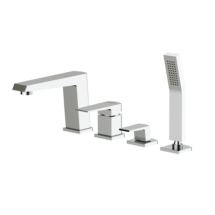 Bateria wannowa 4-otworowa Vedo Sette chrom	- sanitbuy.pl