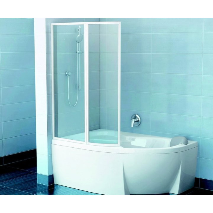 Parawan nawannowy Ravak VSK2 150 L transparent- sanitbuy.pl