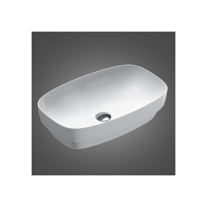 Umywalka nablatowa Catalano Green Lux 60, 60x38 cm, biała- sanitbuy.pl