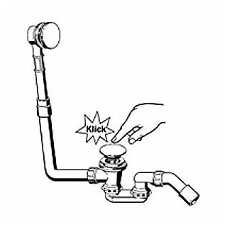 Komplet odpływowo-przelewowy Viega Citaplex DN 40/50 do wanien standardowych- sanitbuy.pl