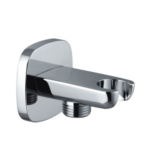 Przyłącze kątowe Omnires mosiężne z uchwytem na rączkę - sanitbuy.pl