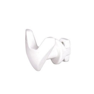 Wieszak punktowy Terma Handy VIP 2x biały - sanitbuy.pl