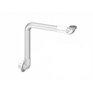 Zestaw odpływowy Purus z sztywną rura bez wkładu- sanitbuy.pl