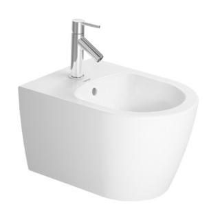 Bidet podwieszany Duravit ME by Starck Compact 37x48 cm, biały- sanitbuy.pl