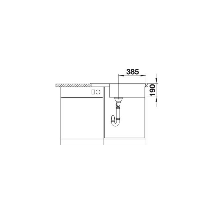 Zlewozmywak granitowy BLANCO ZIA XL 6 S Compact SILGRANIT PURADUR2 + korek automatyczny- sanitbuy.pl