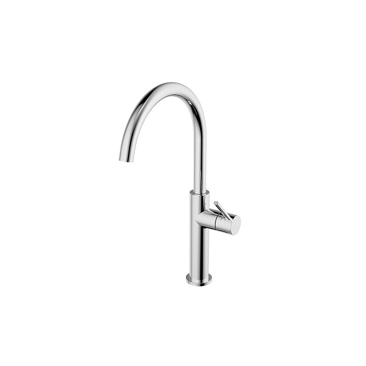 Bateria zlewozmywakowa Omnires Tula obrotowa wylewka, chrom- sanitbuy.pl